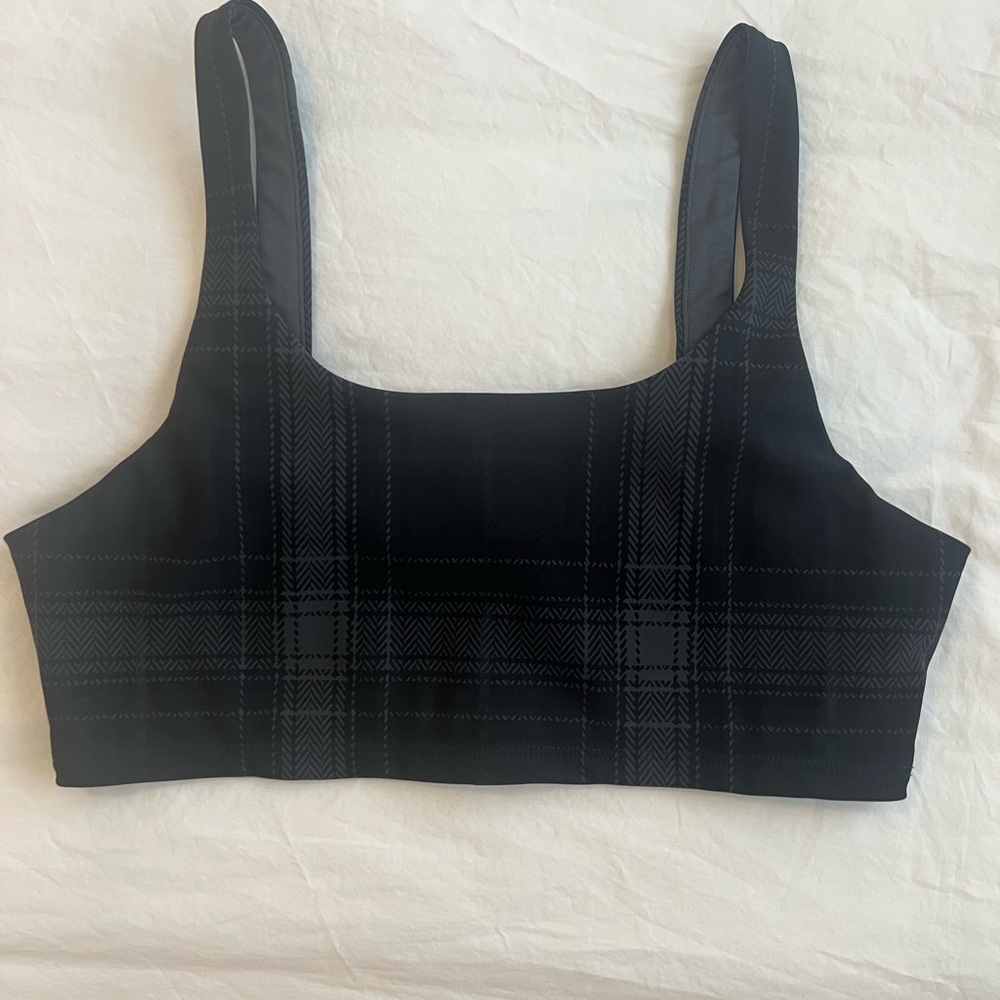 Alo Yoga Vapor Legacy Plaid Bra